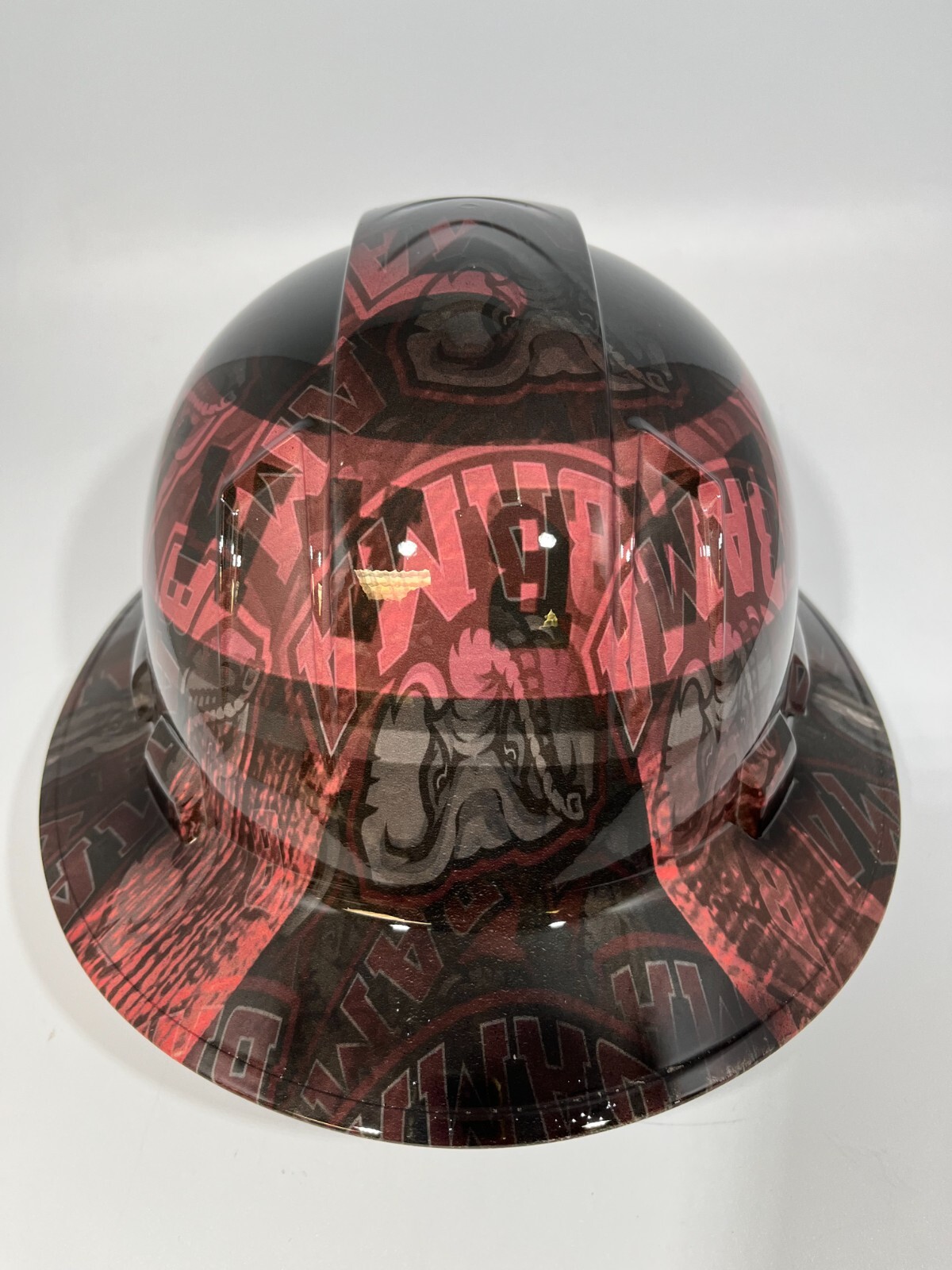 New Full Brim Hard Hat Custom Hydro Dipped ALABAMA CRIMSON TIDE BAMA ABSTRACT