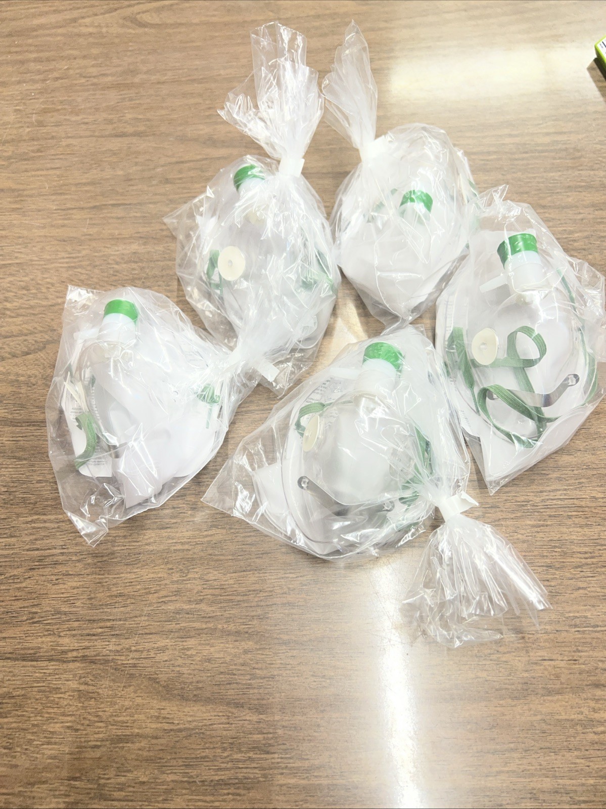 Teleflex Hudson RCI 1069 Latex Free Non-Rebreathing Adult Masks Lot 5
