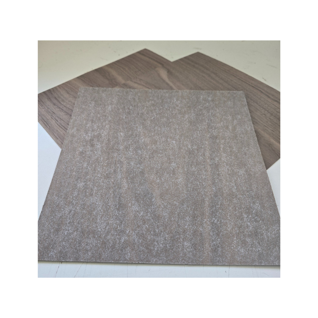 Walnut Wood Veneer, Raw/Fleece Backing – Pack of 3 – 9″ x 9″ x 0.50mm Sheets