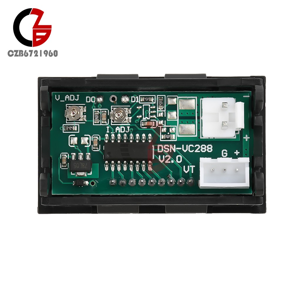DC 100V/100A Voltmeter Ammeter Volt Amp Meter Voltage Current Tester with Shunt