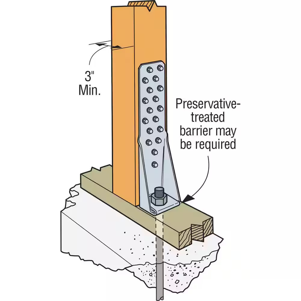 HTT 12-3/8 In. 11-Gauge Galvanized Heavy Tension Tie