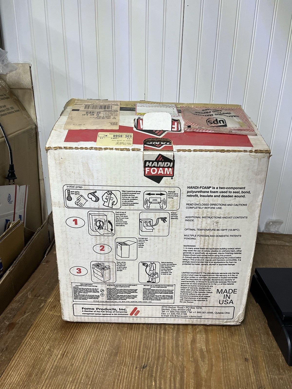 Handi Foam P10700 Quick Cure II-105 Spray Foam Insulation Expanding