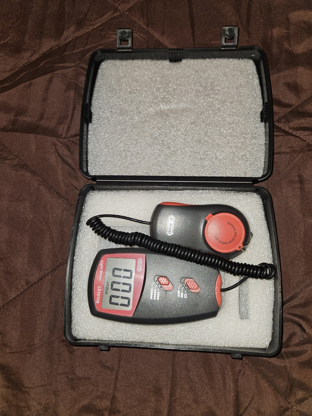 Dr.Meter LX1010B Digital Lux Light Meter 0-100,000 Lux ±5% Accuracy