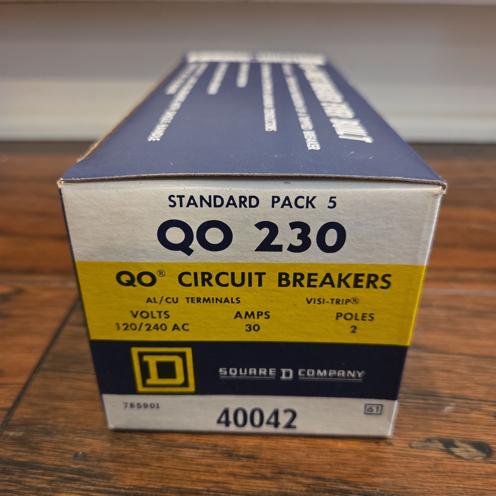 Square D QO230 (5 PACK) 2P 30A 120/240V Circuit Breaker *US SELLER LOT OF 5 NEW*