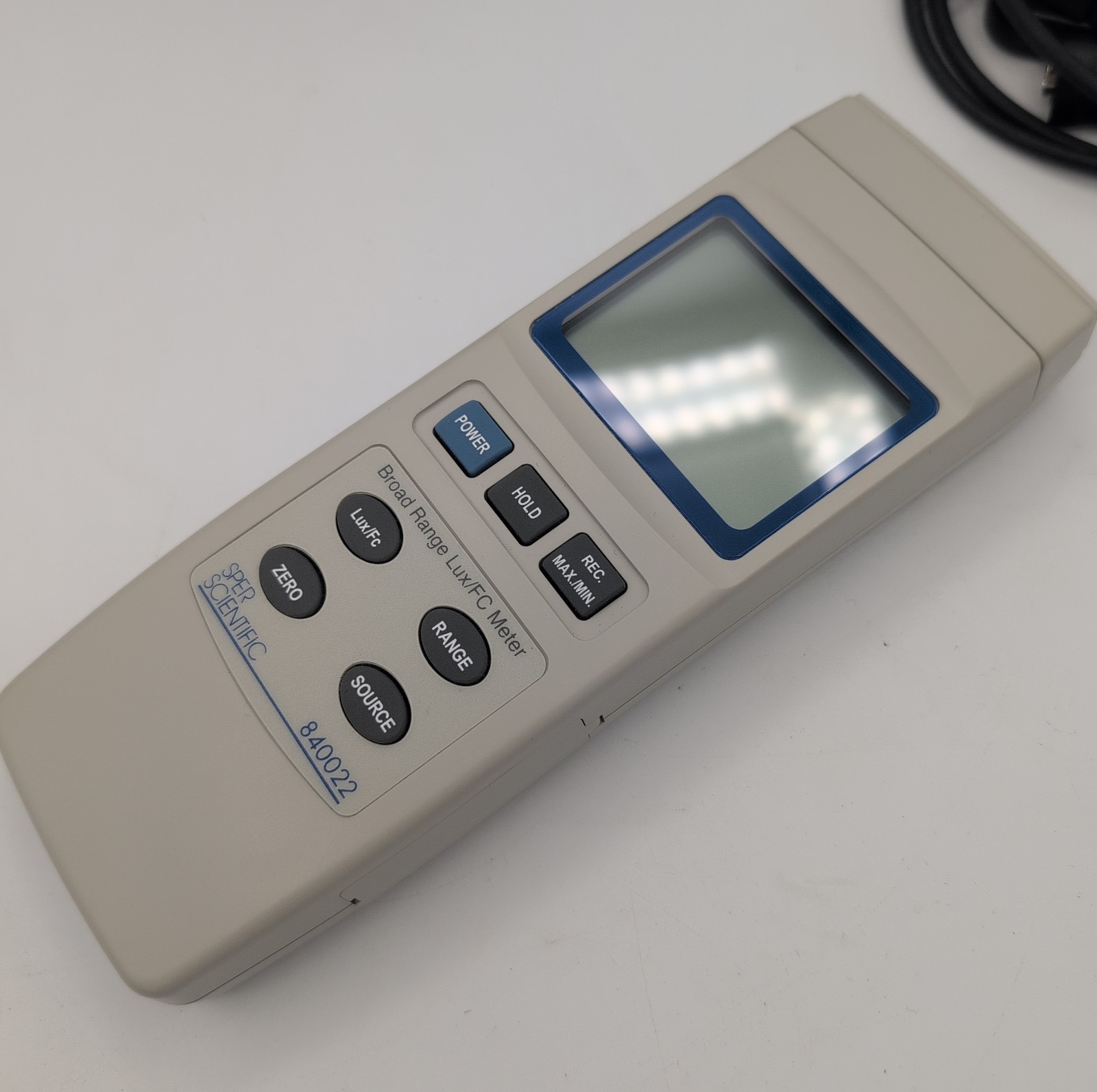 SPER Scientific Light Meter LUX/FC Model 840022 Tested & Working With Case