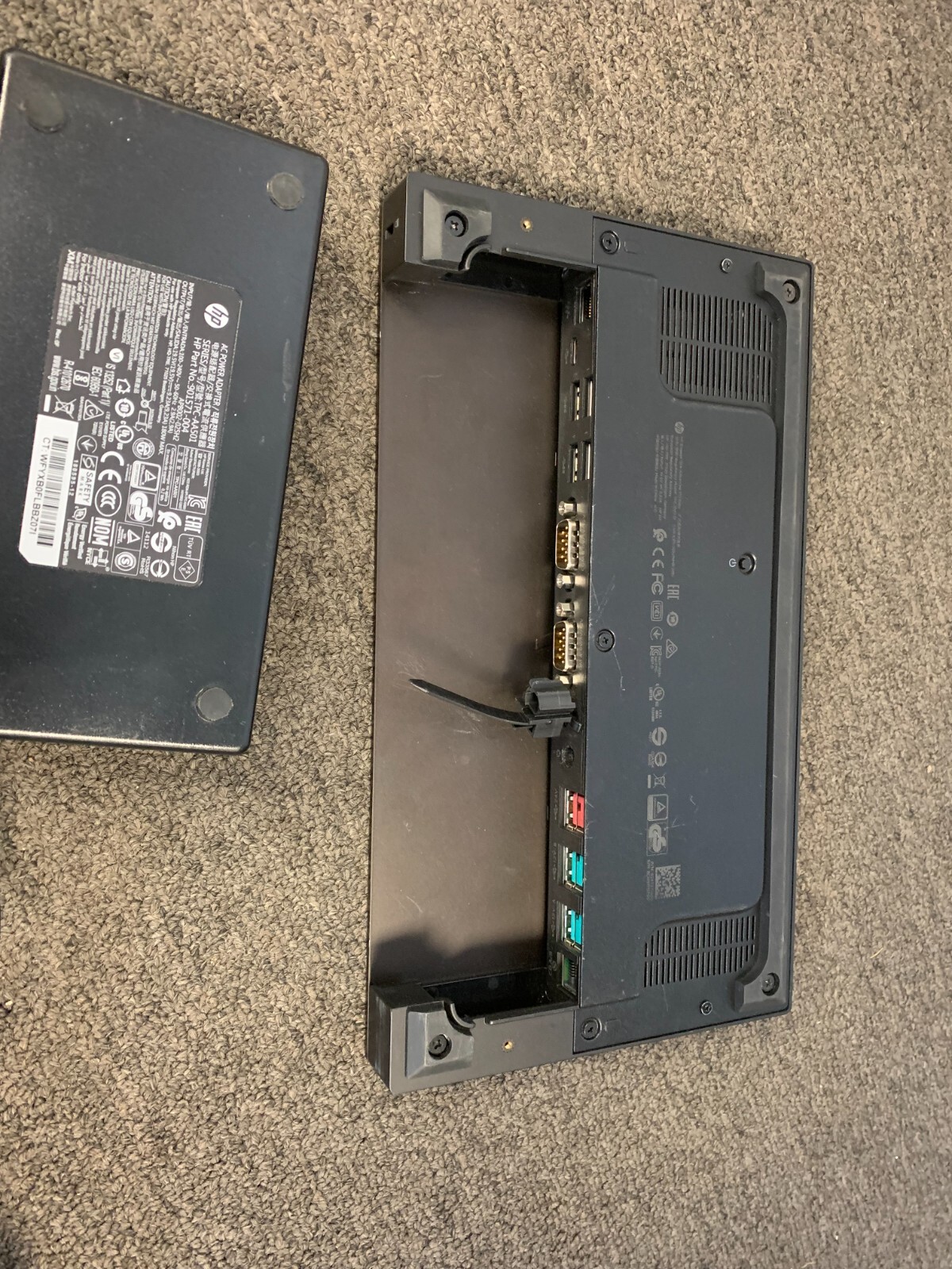 HP Engage One Advanced I/O Base Model: TPC-1027-D Lot Of 4 With 4 Adapters