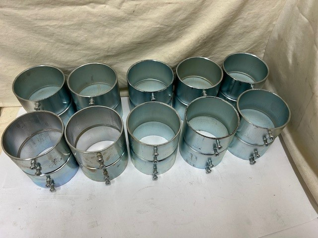 QTY. 10 STEEL CITY 3” SET SCREW COUPLING FOR EMT CONDUIT TK128A, N.O.S.
