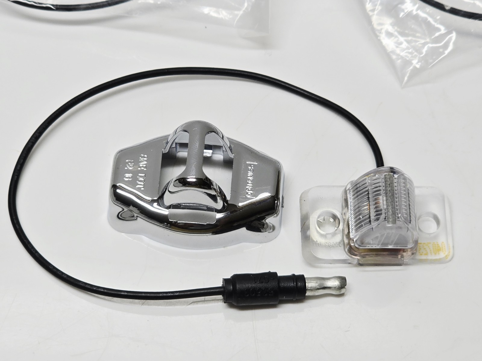 5 Optronics MCL181ARCRGB Amber/Red reversible fender light, Self Grounding