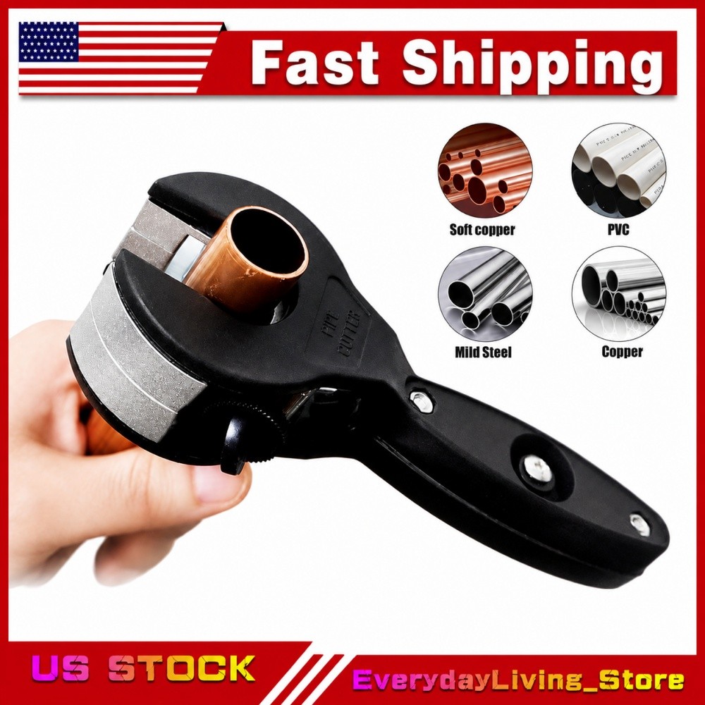 Heavy Duty Ratchet Pipe Cutter Tool for Cutting PVC PPR PE Copper Steel Metal