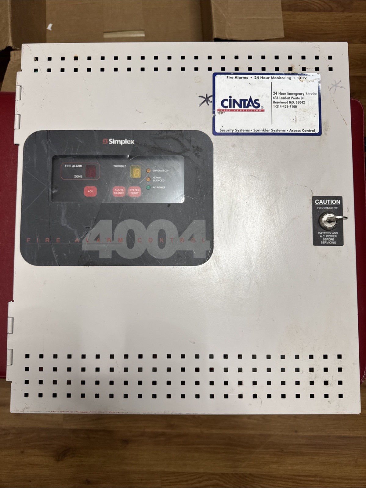 Simplex 4004 Fire Alarm Control Panel