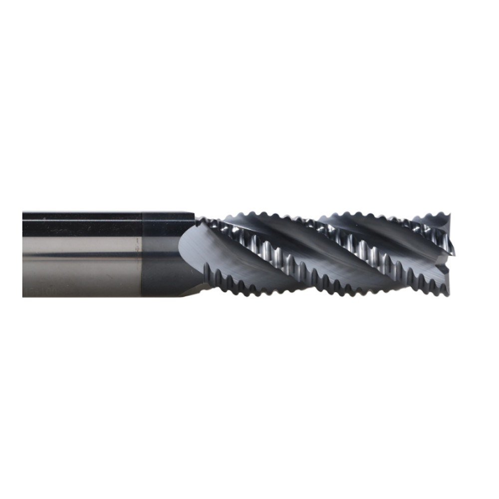 3mm-20mm 4 Flutes Solid Carbide Roughing End Mills – AlTiN Coated