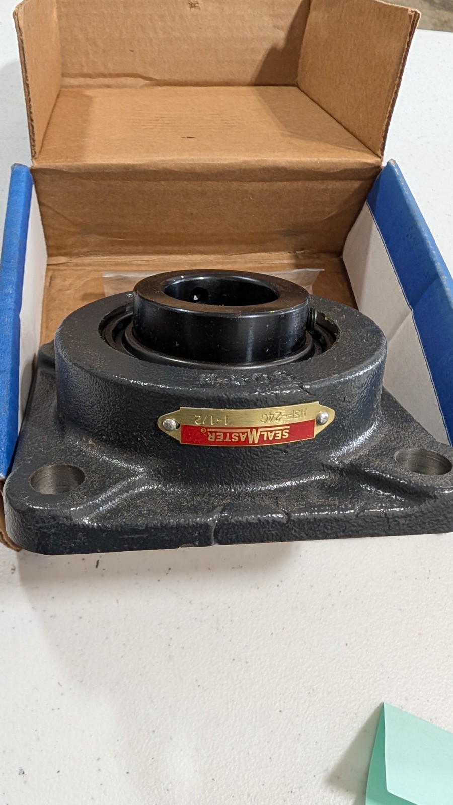 SealMaster F508 MSF-24C Flange Bearing New