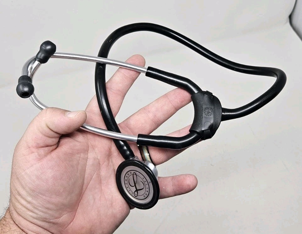 3M Littmann Master Classic II Black Stethoscope 26″ WORKS
