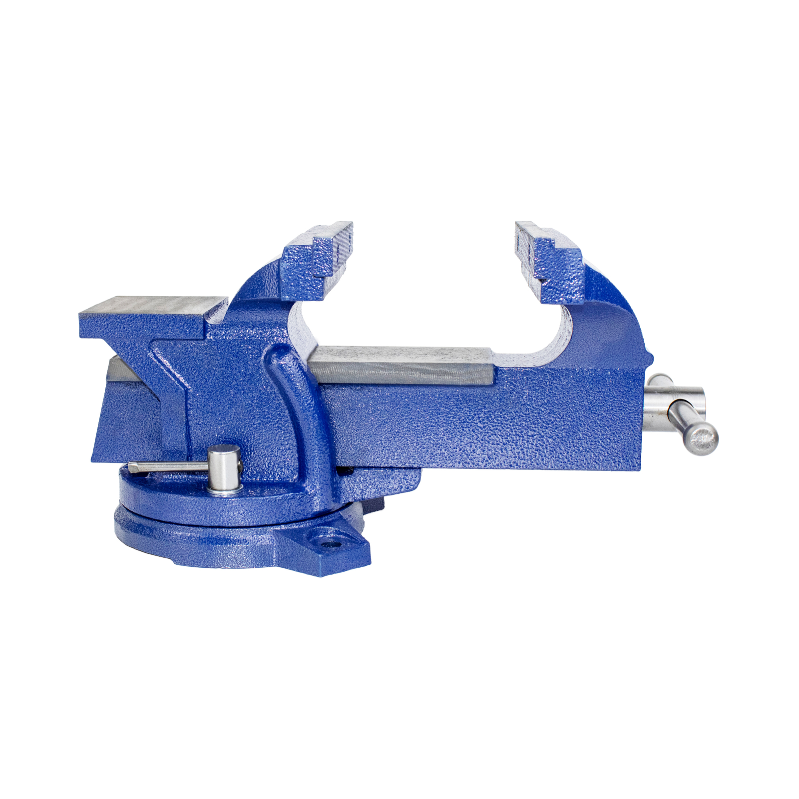 HFS(R) 4″ Heavy Duty Bench Vise – 360 Swivel Base With Lock