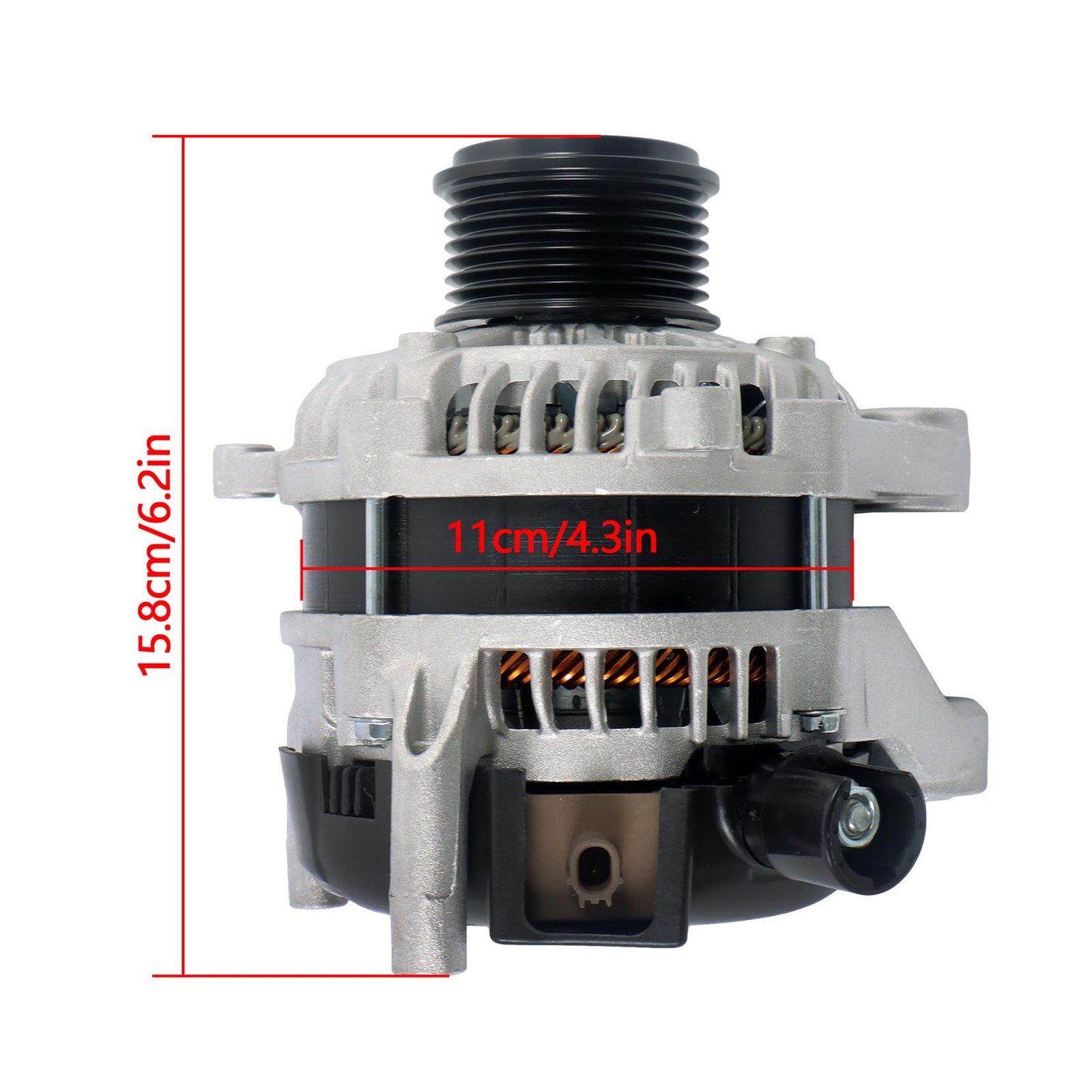 Alternator Replacement for Honda Civic L4 2.0L 2016-2022 104211-3910