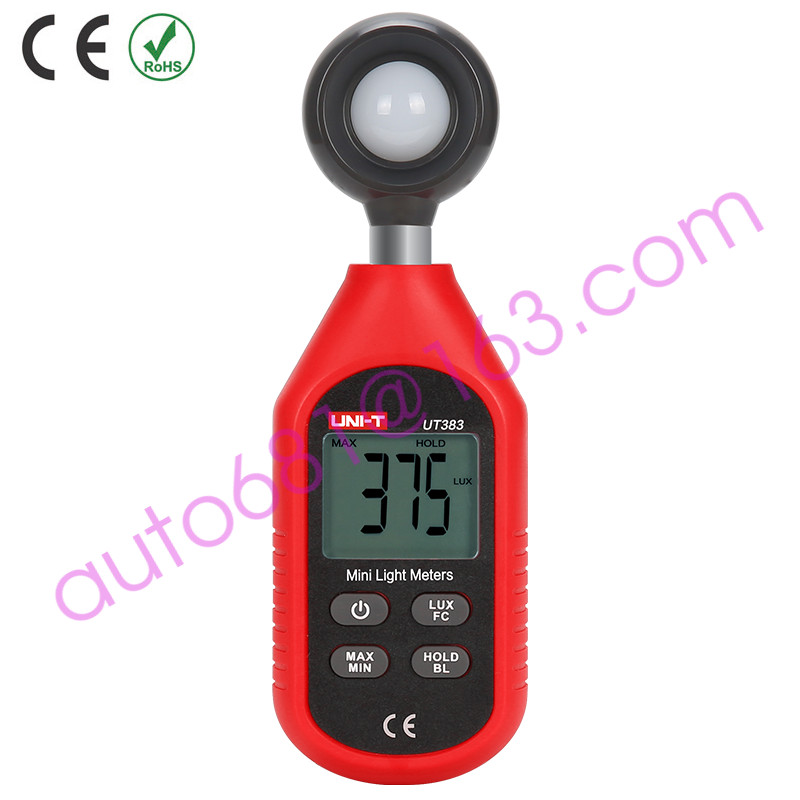 UNI-T UT383 Digital Luxmeter Light Meter Lux / FC Meters Luminometer Photomet