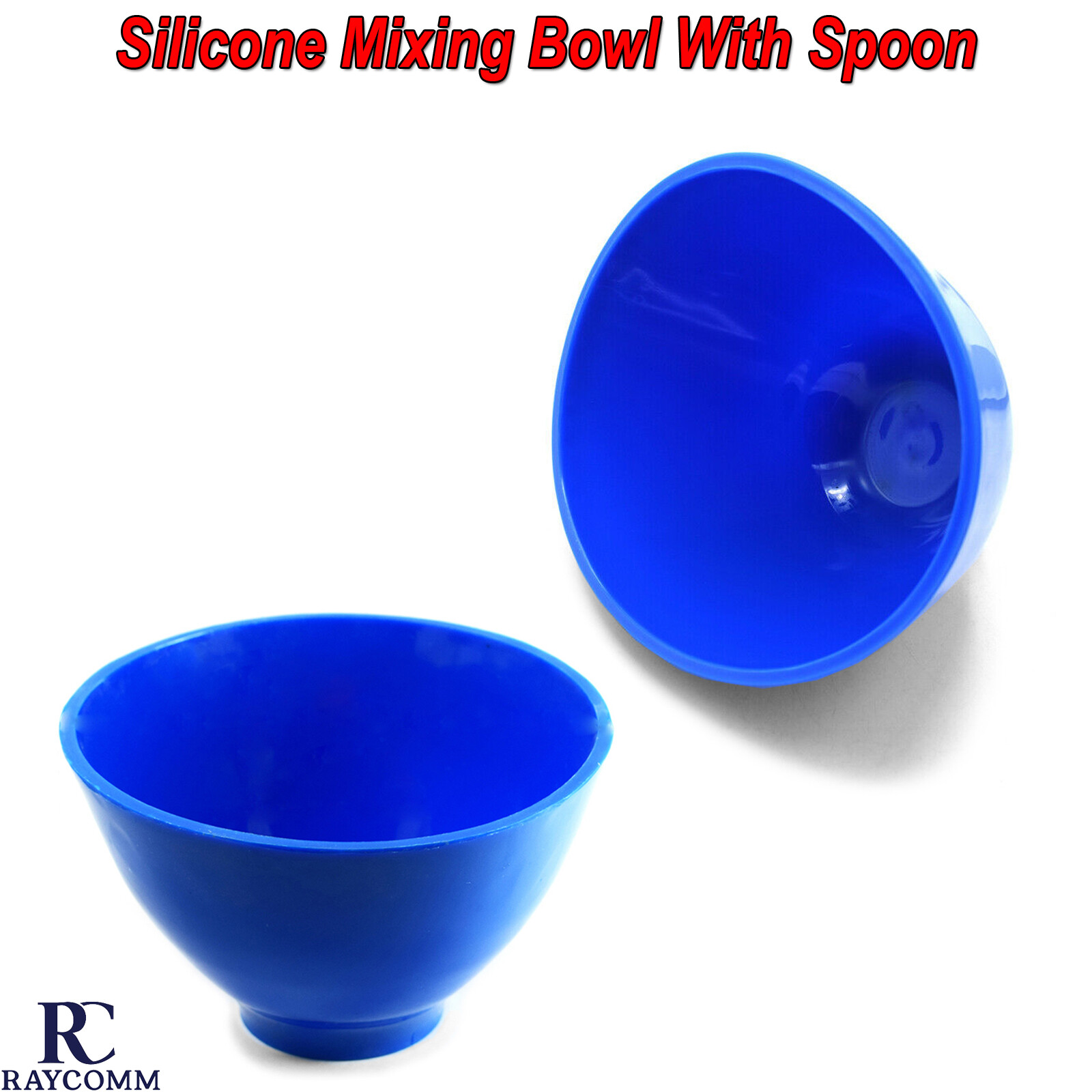 Dental Bowl Mixing Flexible Rubber Hygienist Alginate Spatula Mixing Bowl
