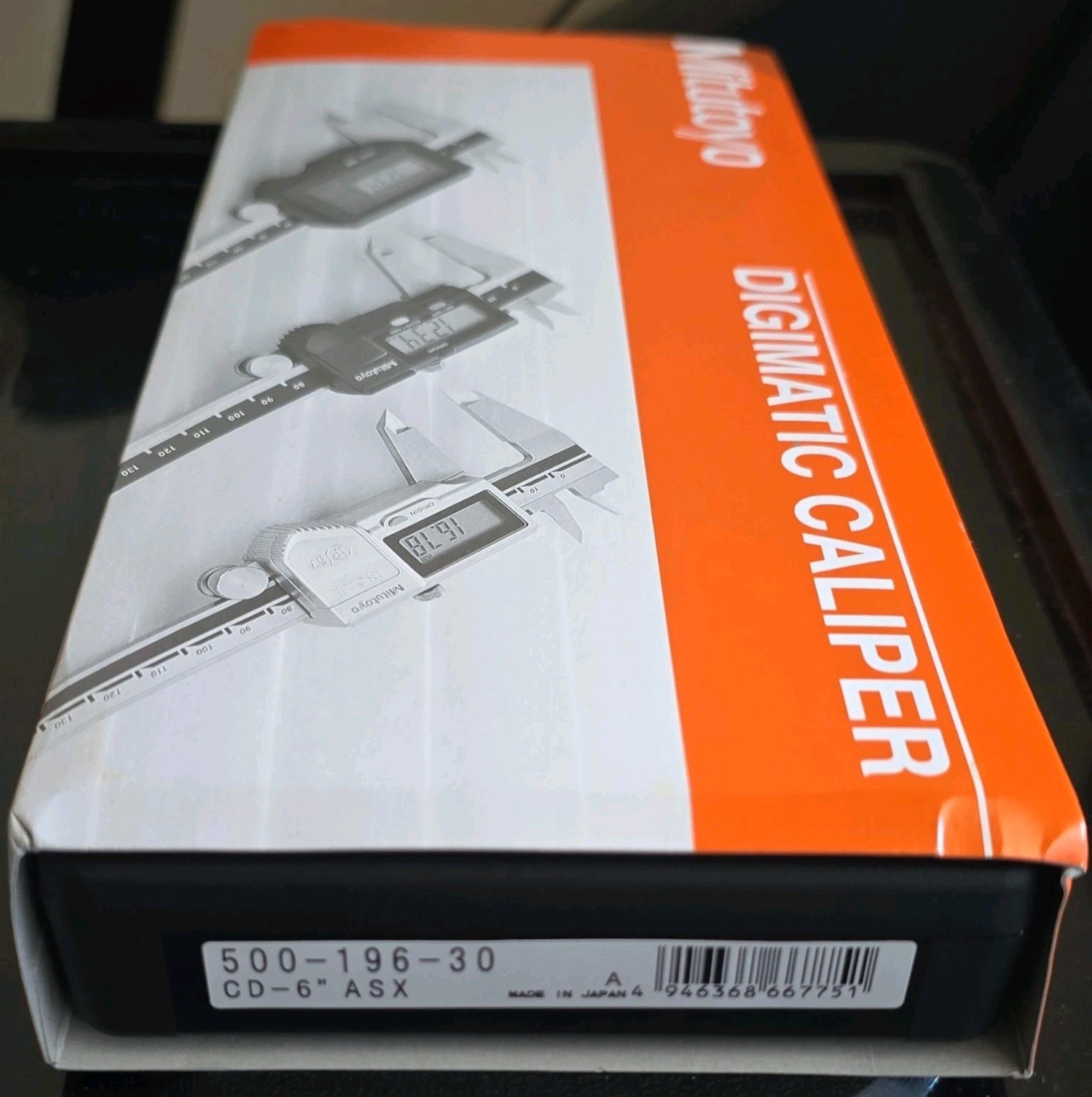 Mitutoyo 500-196-30 Digimatic Caliper 0-6 in, 0.0005 in Resolution