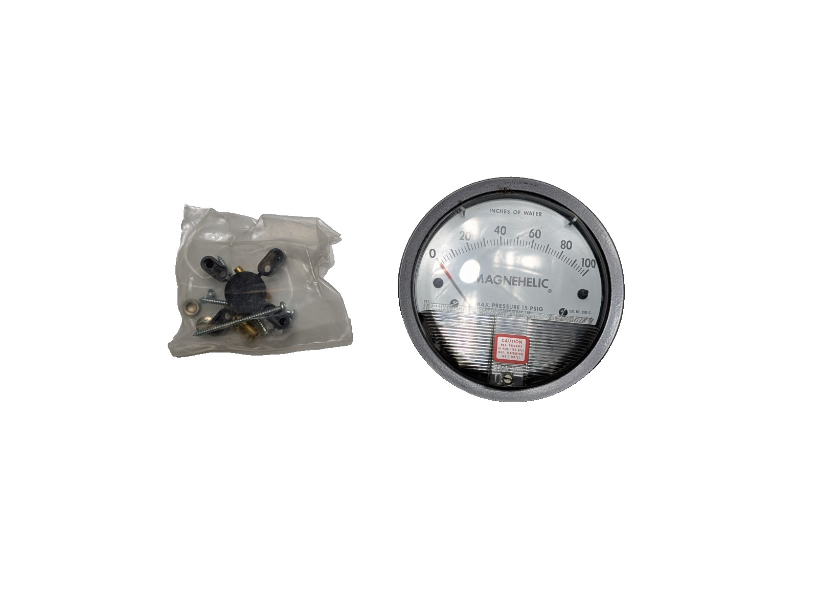 DWYER 2100 Magnehelic Differential Pressure Gauge