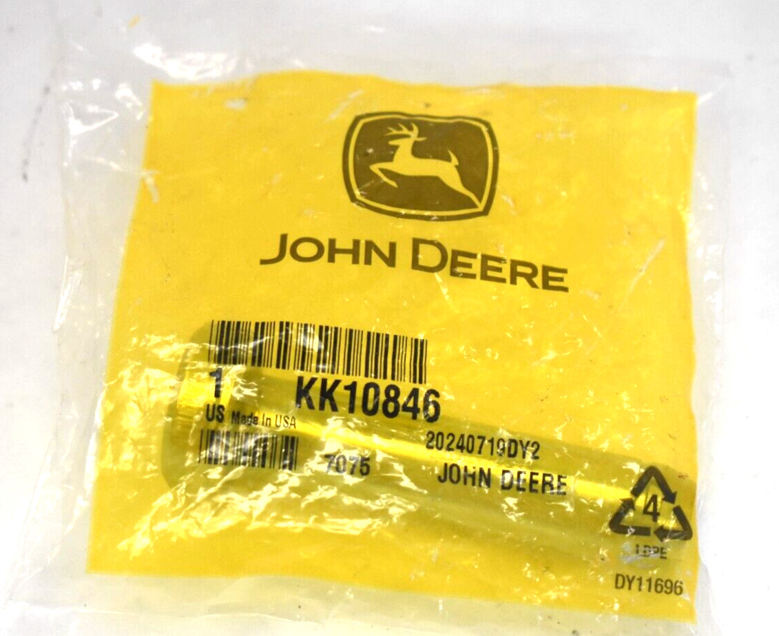 John Deere Genuine OEM KK10846 Original Equipment Pin 20240719DY2 Steel