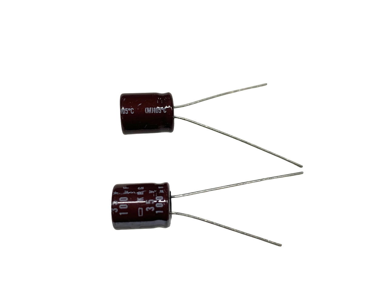 25pcs Nippon KRG35VB101M8X9LL Electrolytic Capacitor 100uf 35V 105C Radial 8x9mm
