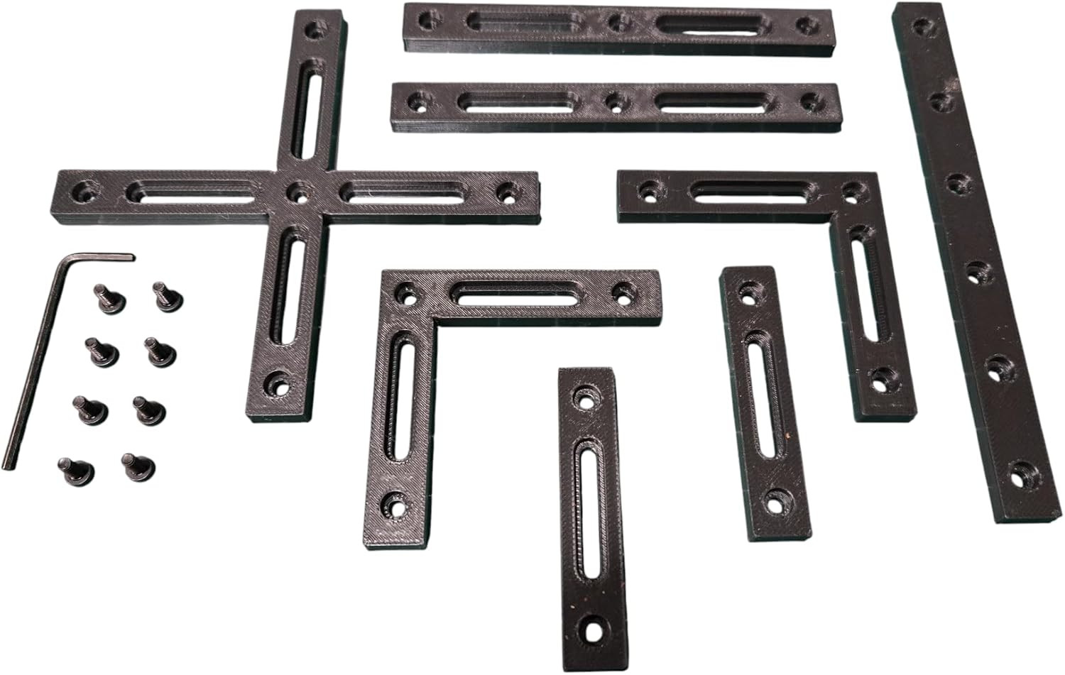 Laser Engraver Fence Kit for Xtool F1 / F1 Lite / F2 ONLY – 8 Piece Fixture Guid