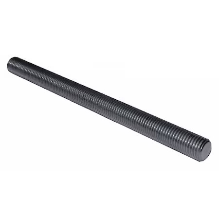 Fully Threaded Stud, 1/4″-20, 6 Ft, Steel, Grade 8, Plain Finish, 2026030
