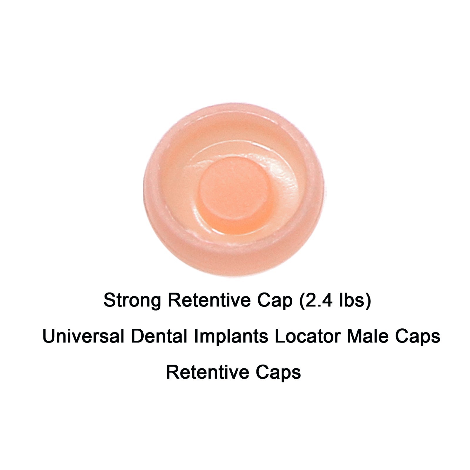 US Dental Overdenture Retention Caps For Implant Locator Abutment Inserts