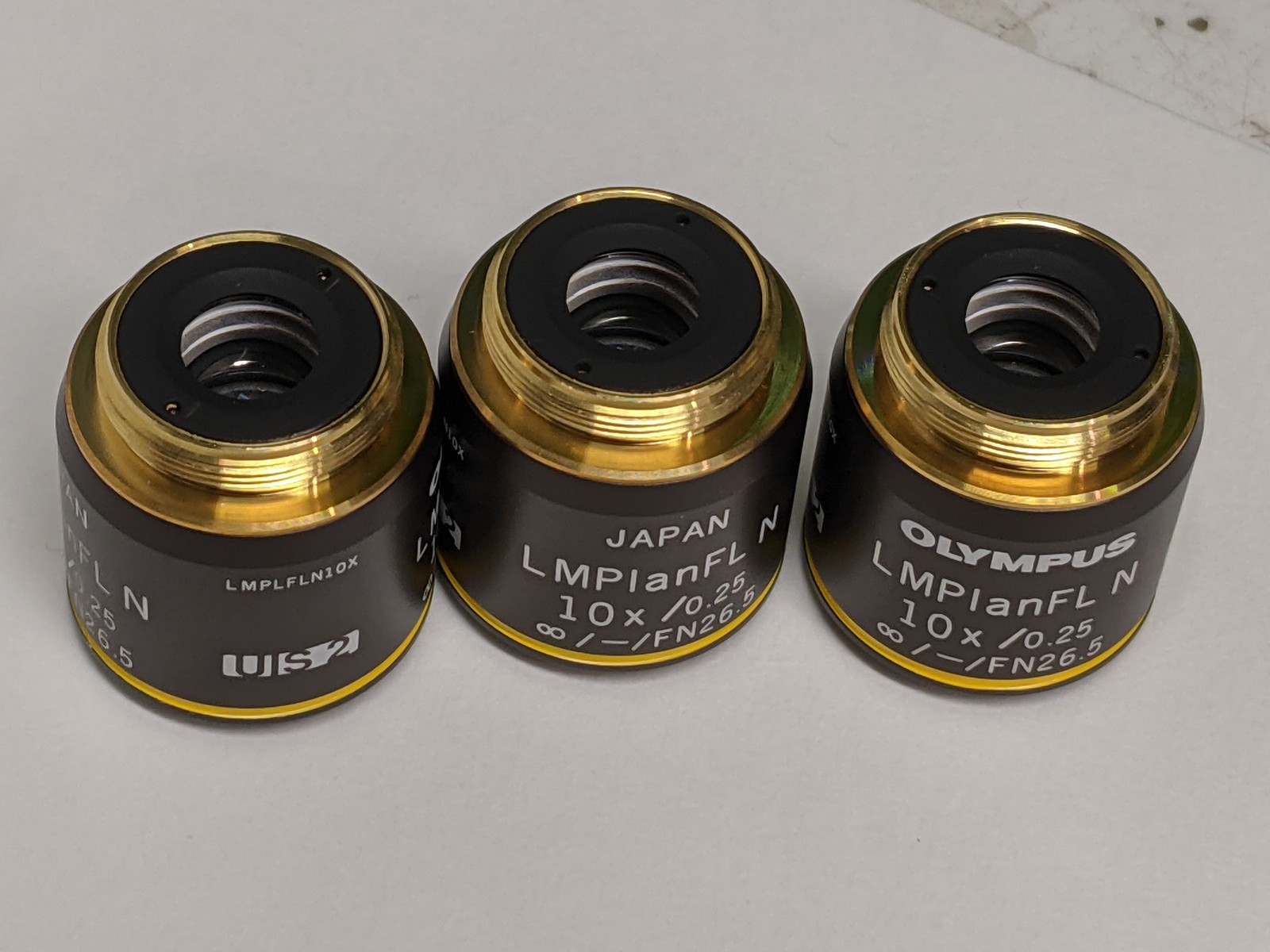 Olympus LMPLFLN10X LMPlanFL N 10X/0.25 UIS2 21mm LWD Microscope Objective