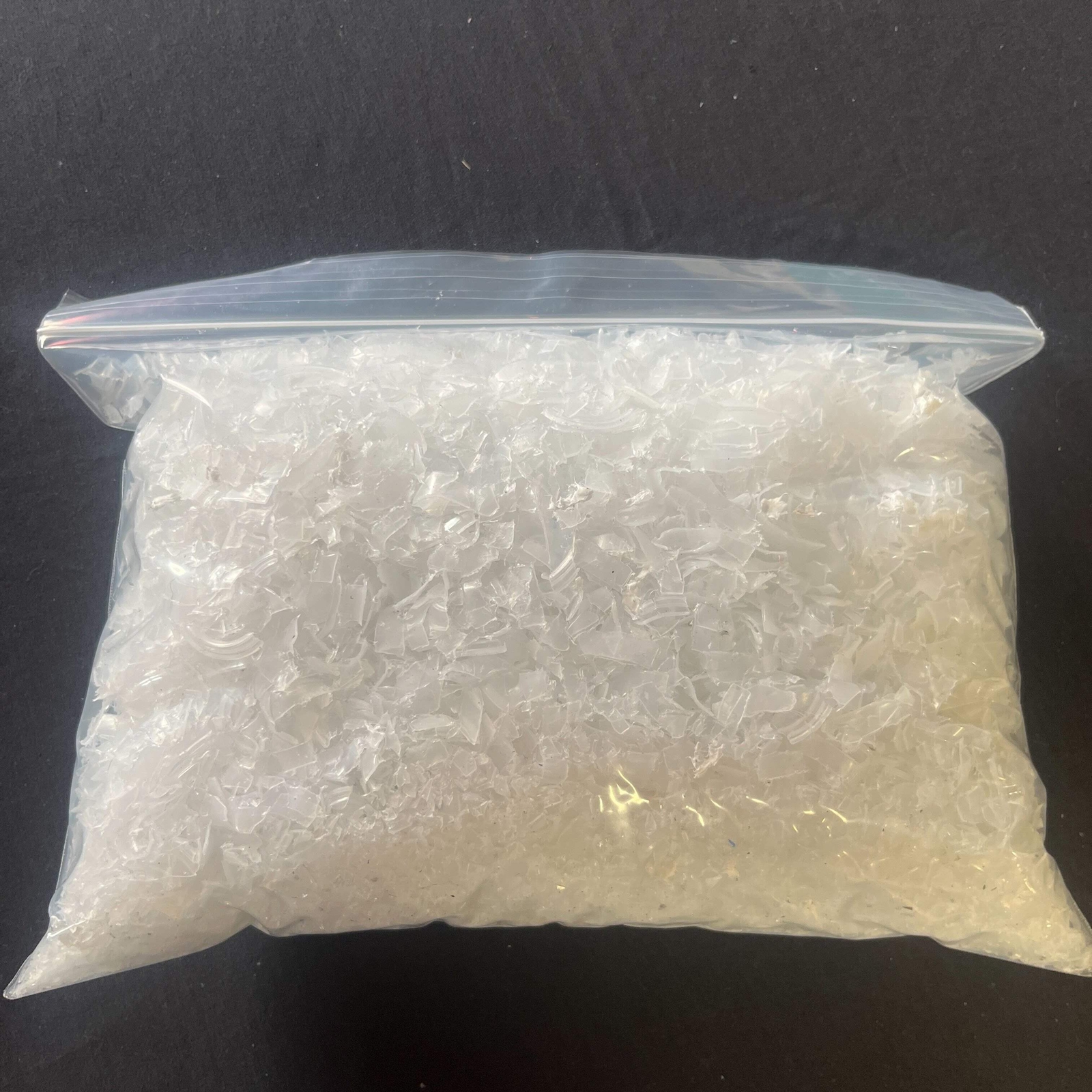 Shredded (Coarse) Recycled Low Density Polyethylene (LDPE #4) 1 kg