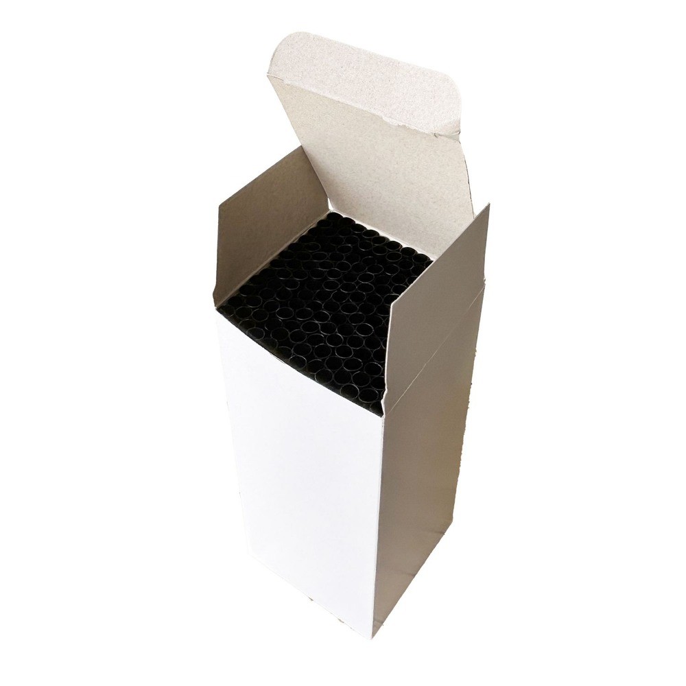 Boardwalk GSTW775BK 7.75 in. Wrapped Polypropylene Straws – Black (7200/CT) New