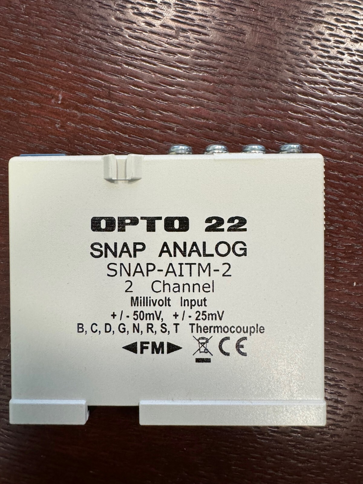 Opto-22 Snap Analog Module SNAP-AITM-2