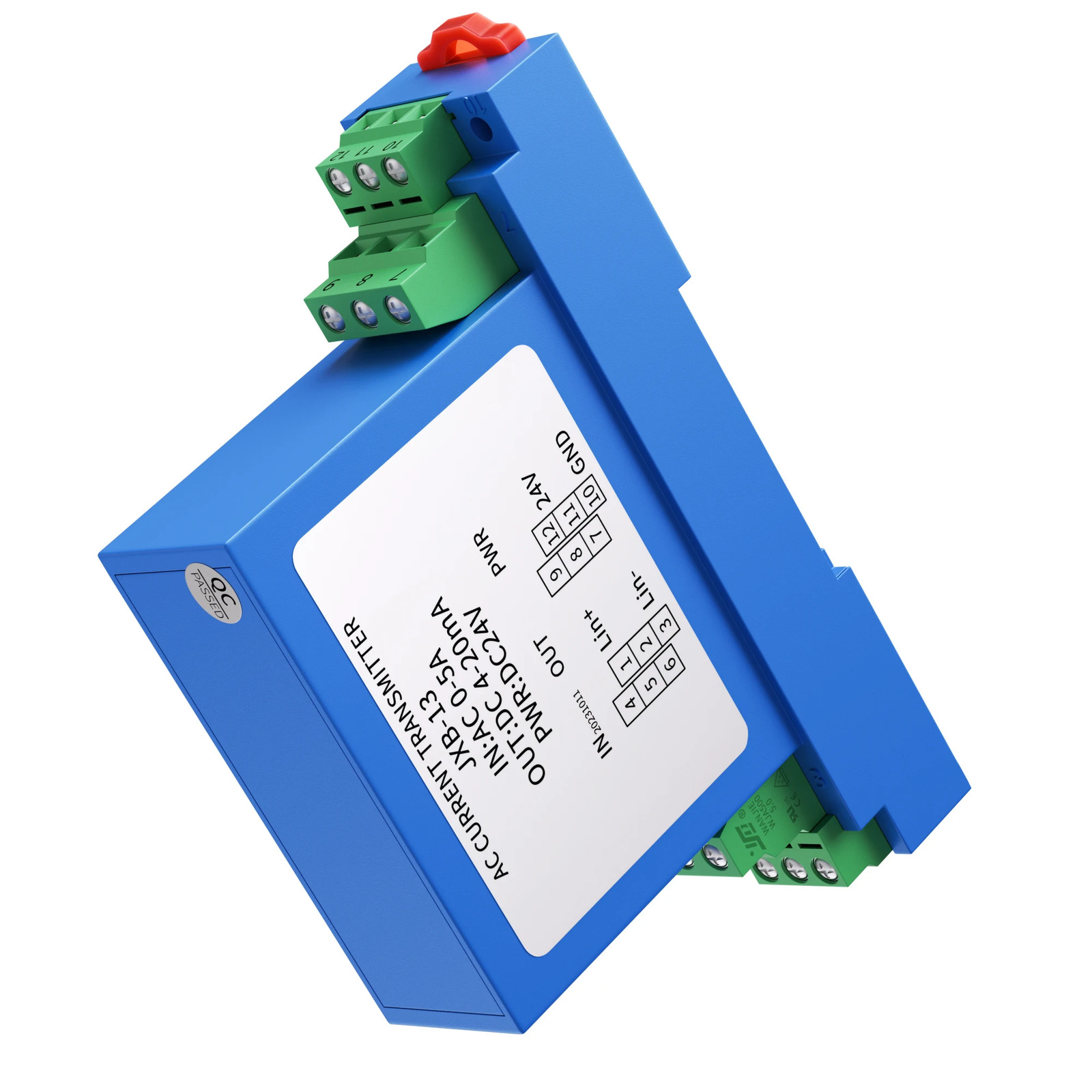Voltage Transmitter 0-1000V Transducer RS485 to 4-20mA 0-10V DC24V Sensor AC DC