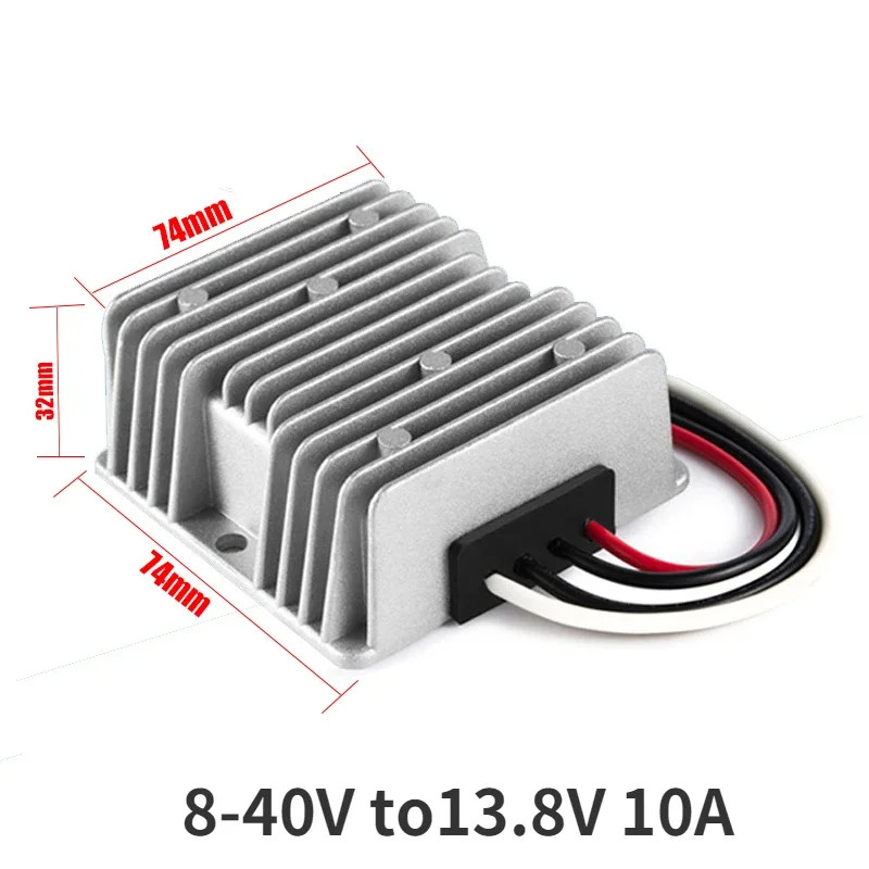 8V-40V to 12V 13.8V 19V DC-DC Voltage Stabilizer 3-30A Power Converter Regulator