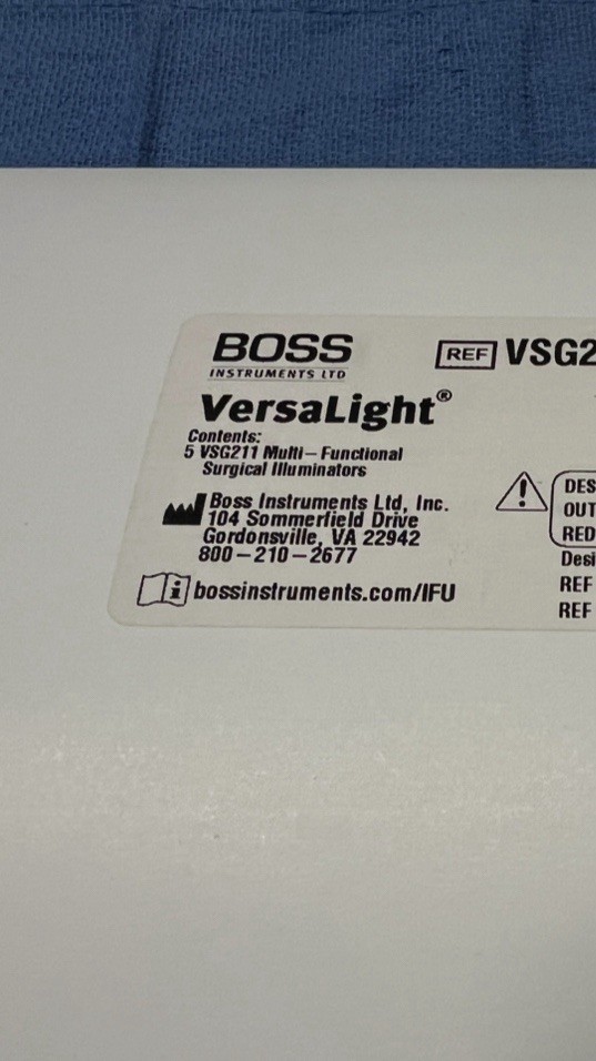 Boss Versalight VSG211 Illuminator Box Of 5, Exp 08/2027, Free Shipping