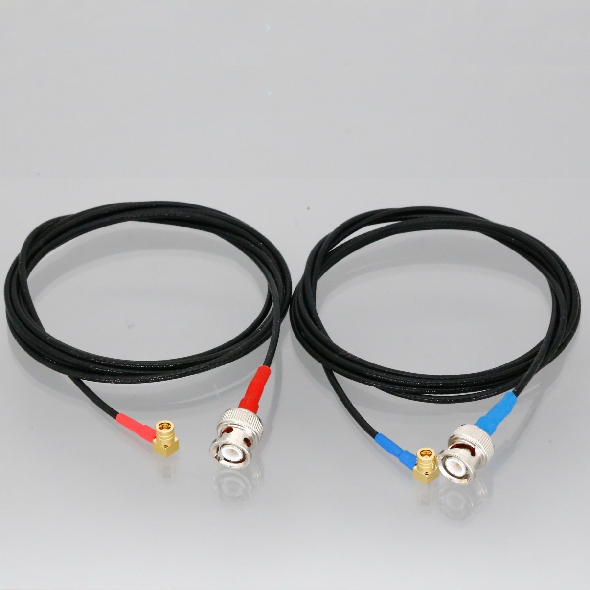 Dual RG316 Cable BNC 3~12M For GE Panametrics AquaTrans AT600 Fixed Flow Meters