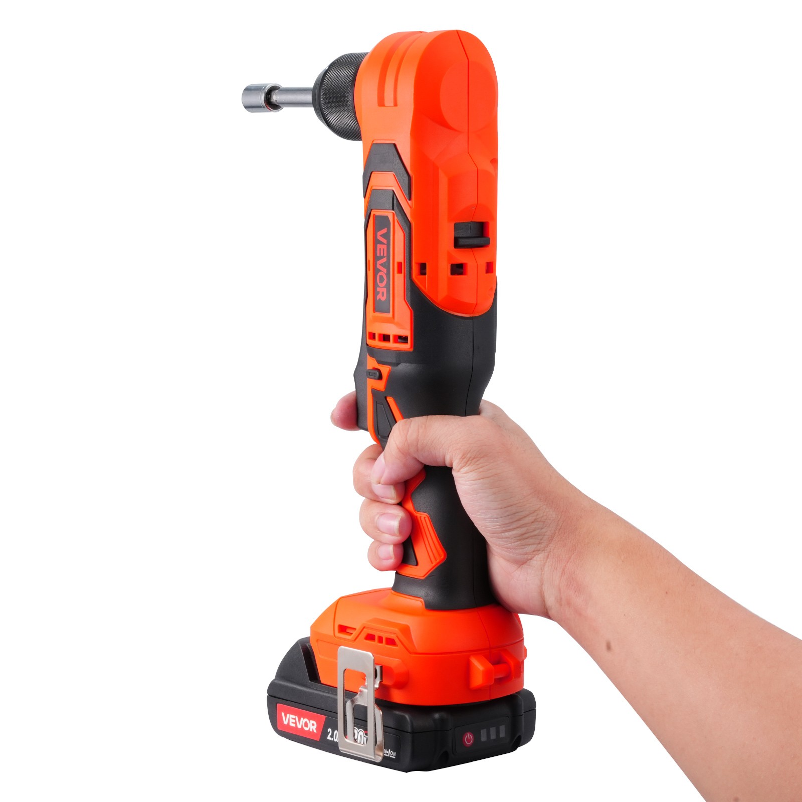 VEVOR Right Angle Drill 3/8 Inch Chuck 90 Degree Cordless Right Angle Drill