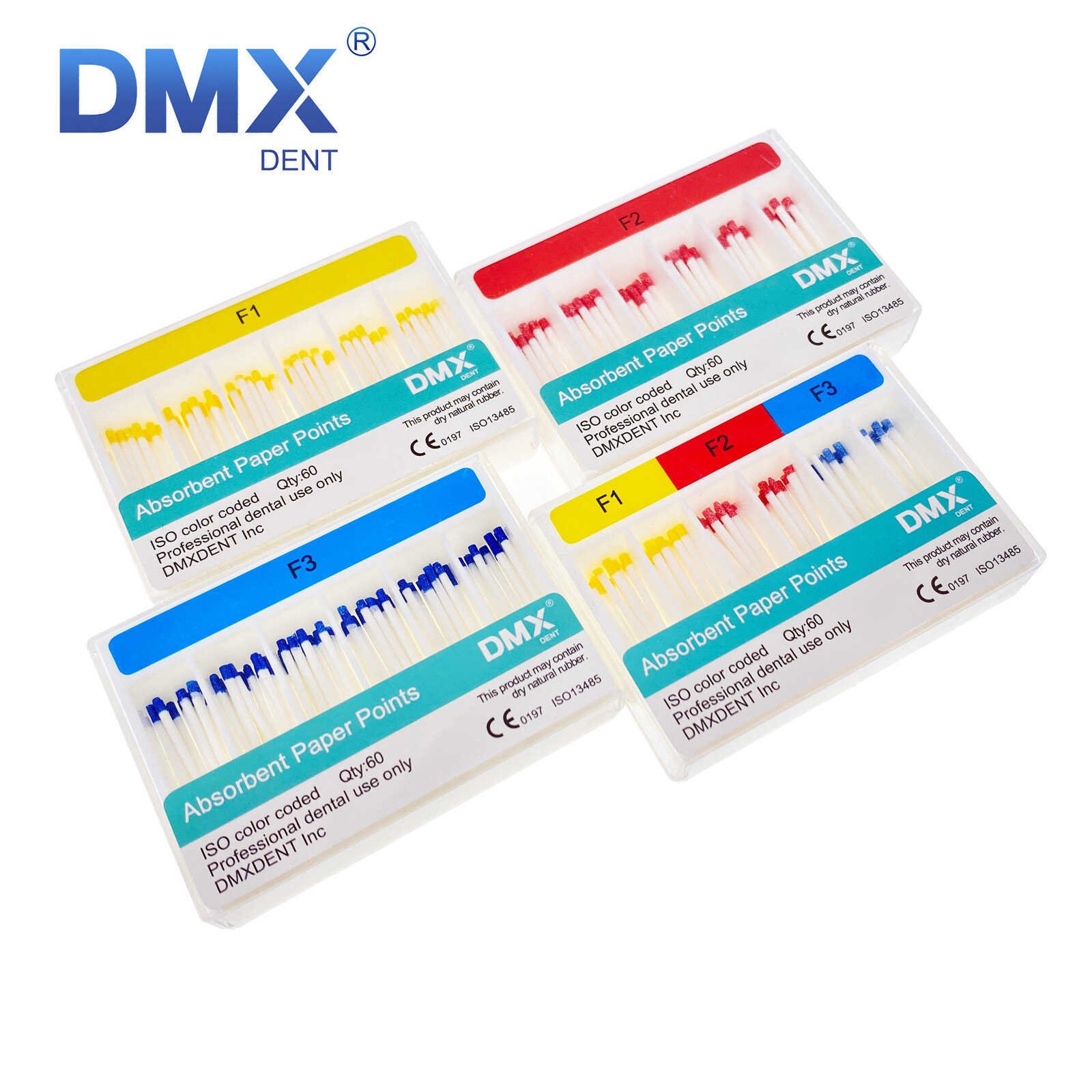 Puntas de gutapercha dental y papel absorbente Endo Endodoncia Absorbent CE&FDA