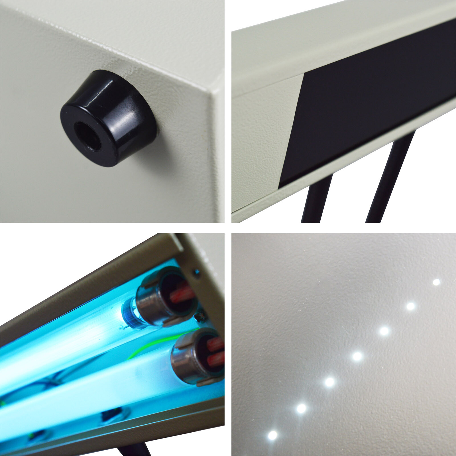 Portable Ultraviolet Analyzer Triplex UV Analysis Lamp 254nm/365nm 24W 110V 60hz