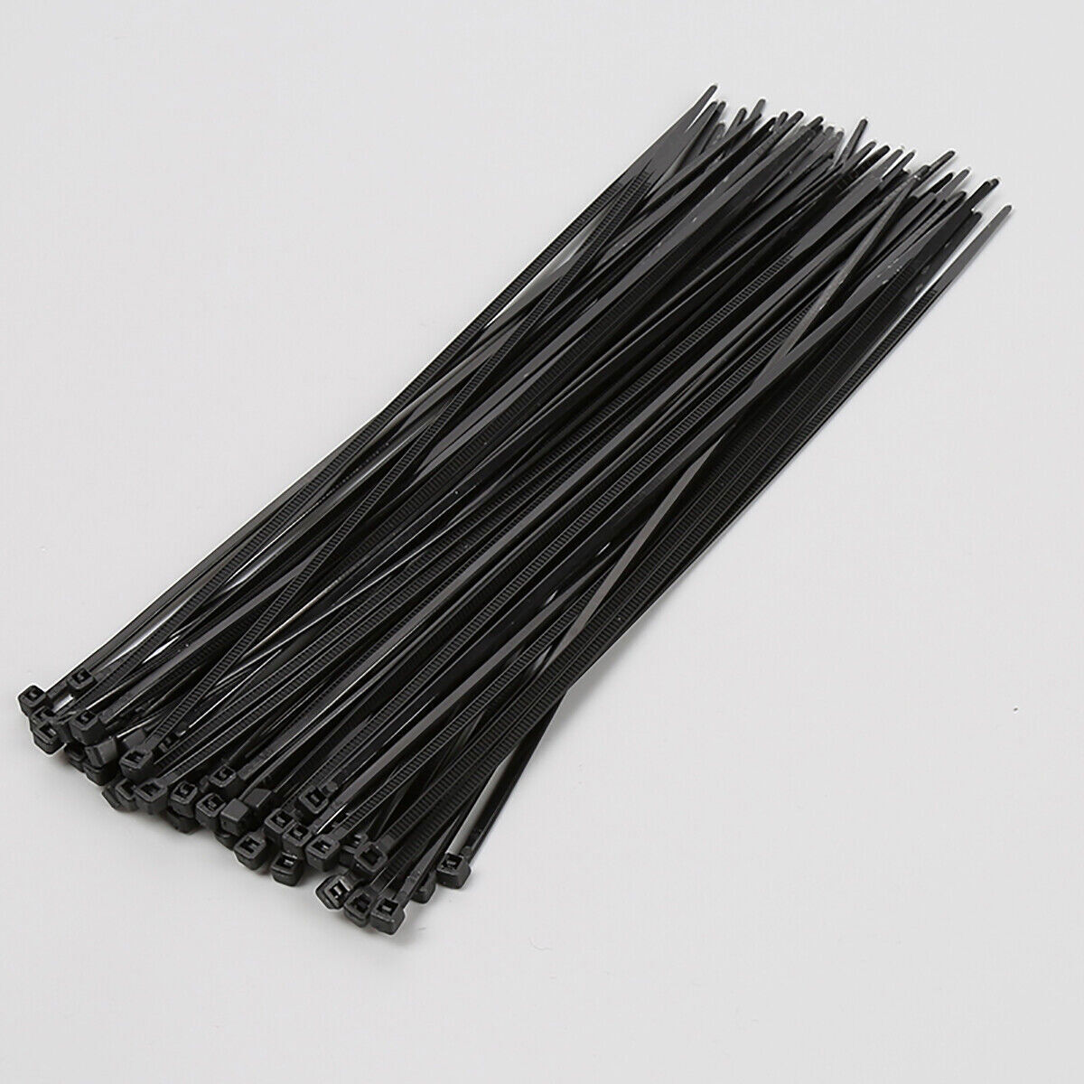 Self-Locking Cable Ties Nylon Plastic Wire Width 4.6mm Zip Tie Cord Strap B/W
