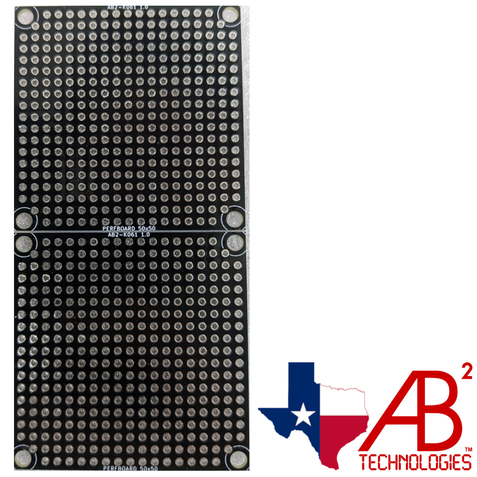 11 Pcs Black PCB Proto / Perf Boards Double Sided Combo Pack