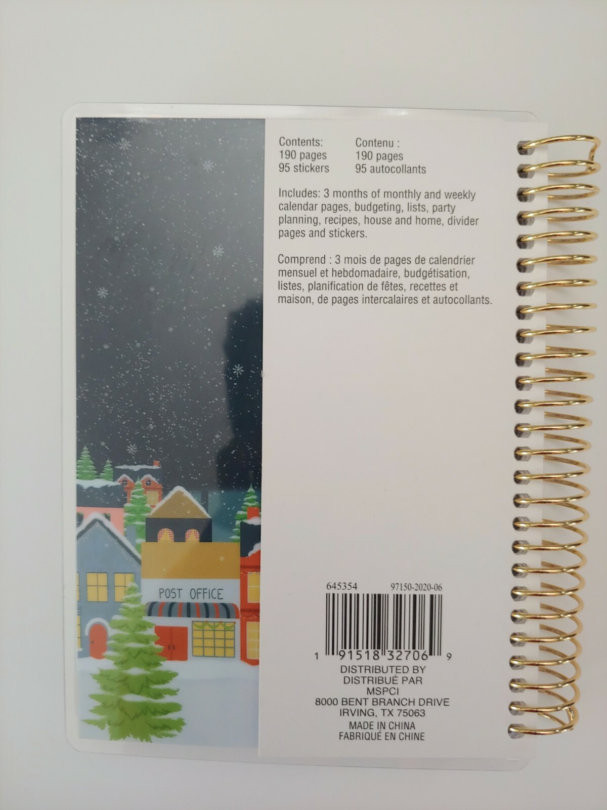 Recollections Holiday Keepsake Planner 3 Month Undated Christmas Lists