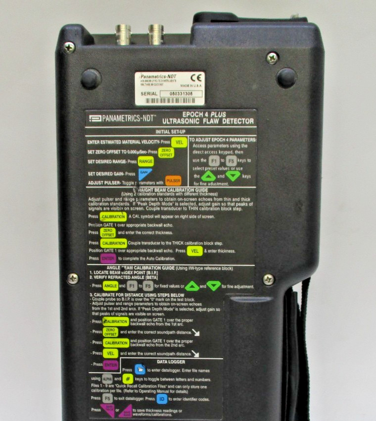 PANAMETRICS-NDT Epoch 4 Flaw Detector T8 B13