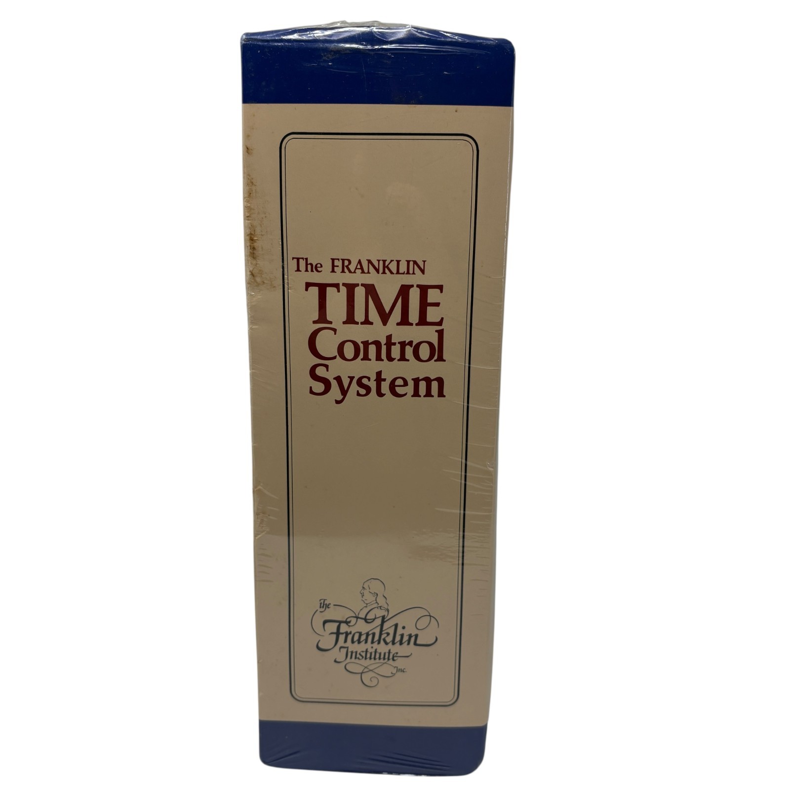 Vintage Franklin Time Control System Seminar Edition Day Planner Kit Sealed 1986