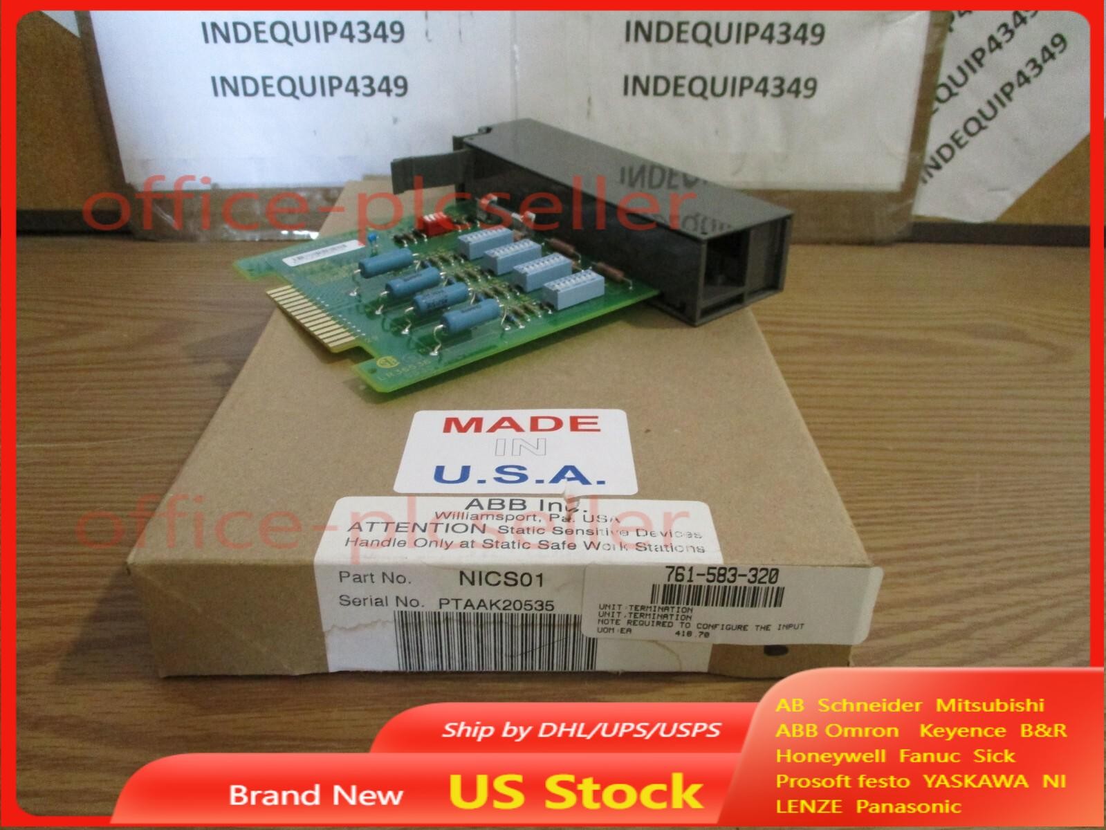 ABB PLC NICS01 WITH ONE YEAR WARRANTY 1PCS NIB US Free TAX