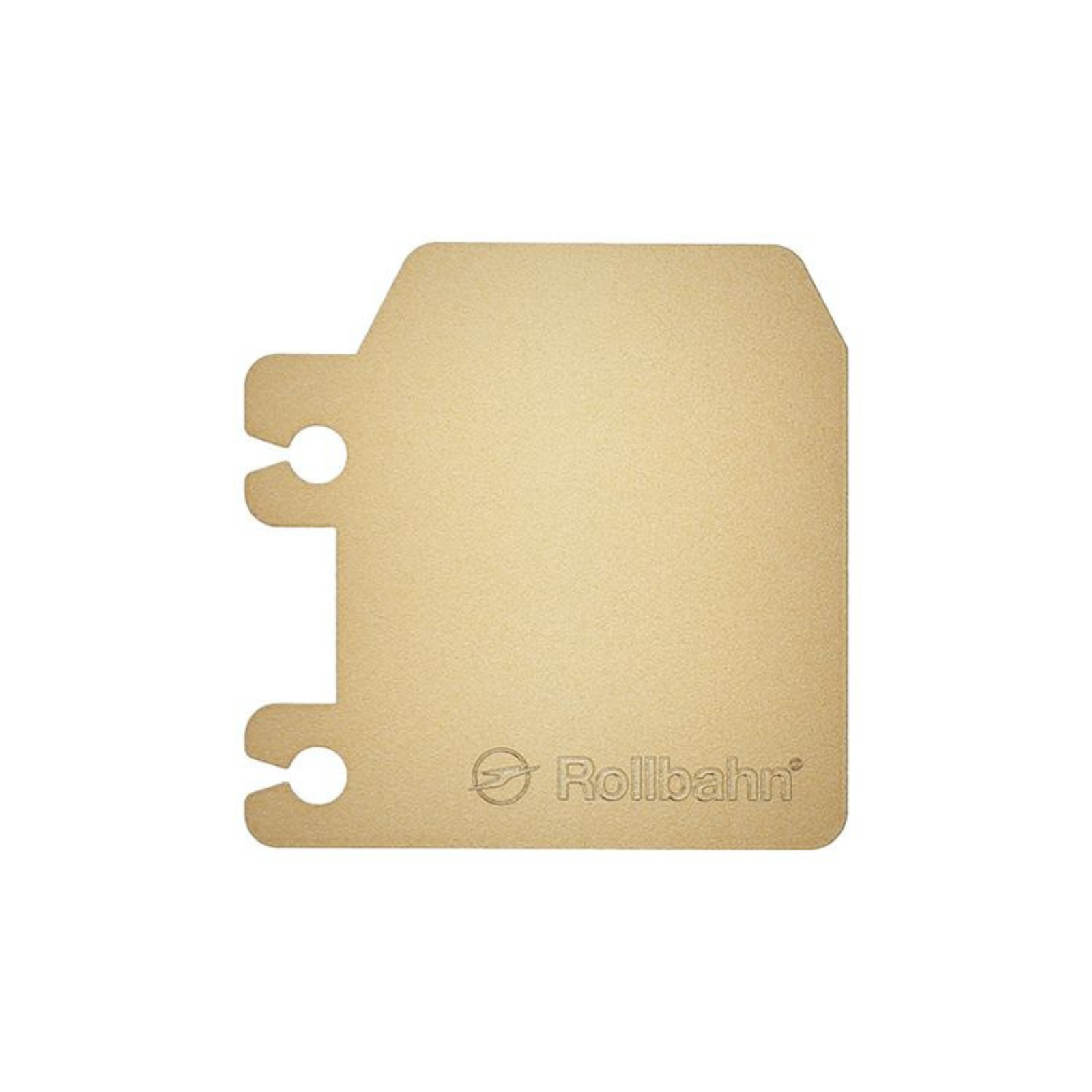 Delfonics Rollbahn Spiral Notebook Metal Bookmark: 5.2 in. x 7 in. (Gold)