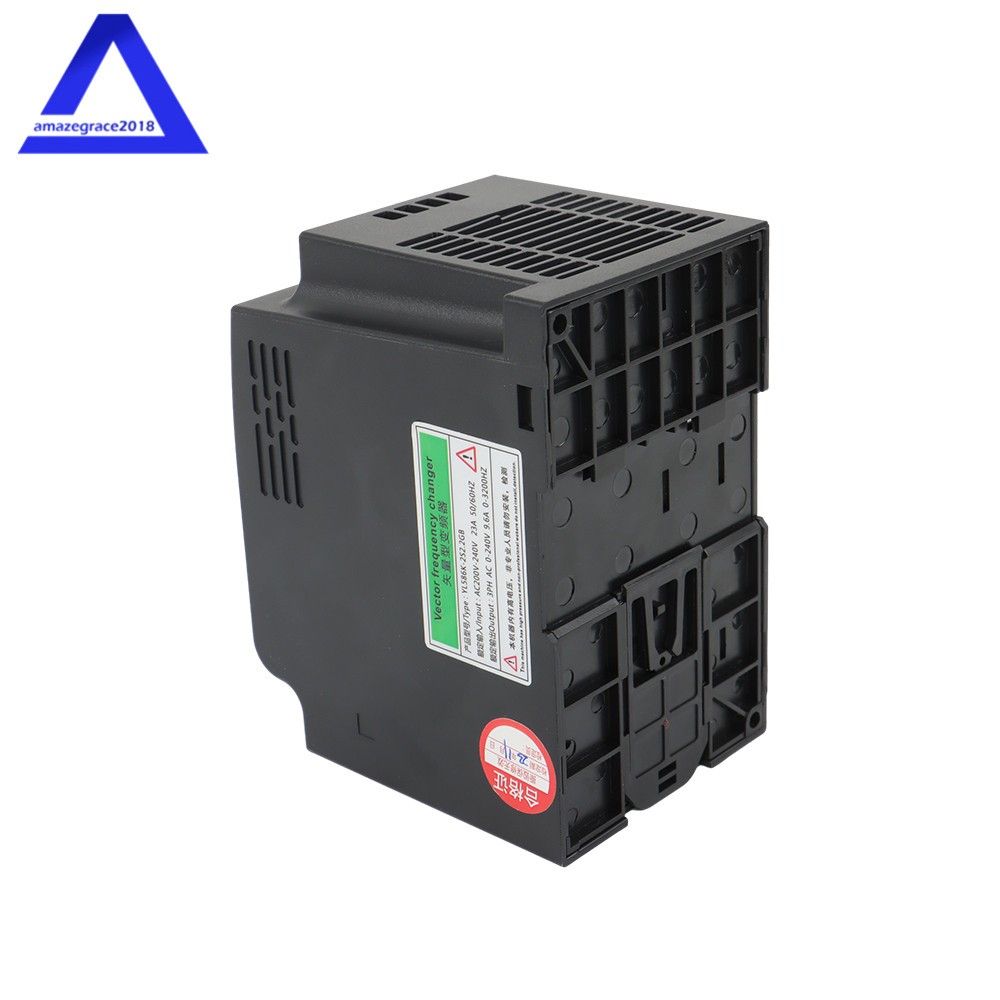 1 to 3 Phase Variable Frequency Drive Inverter 2.2 KW VFD 220 V 3 HP