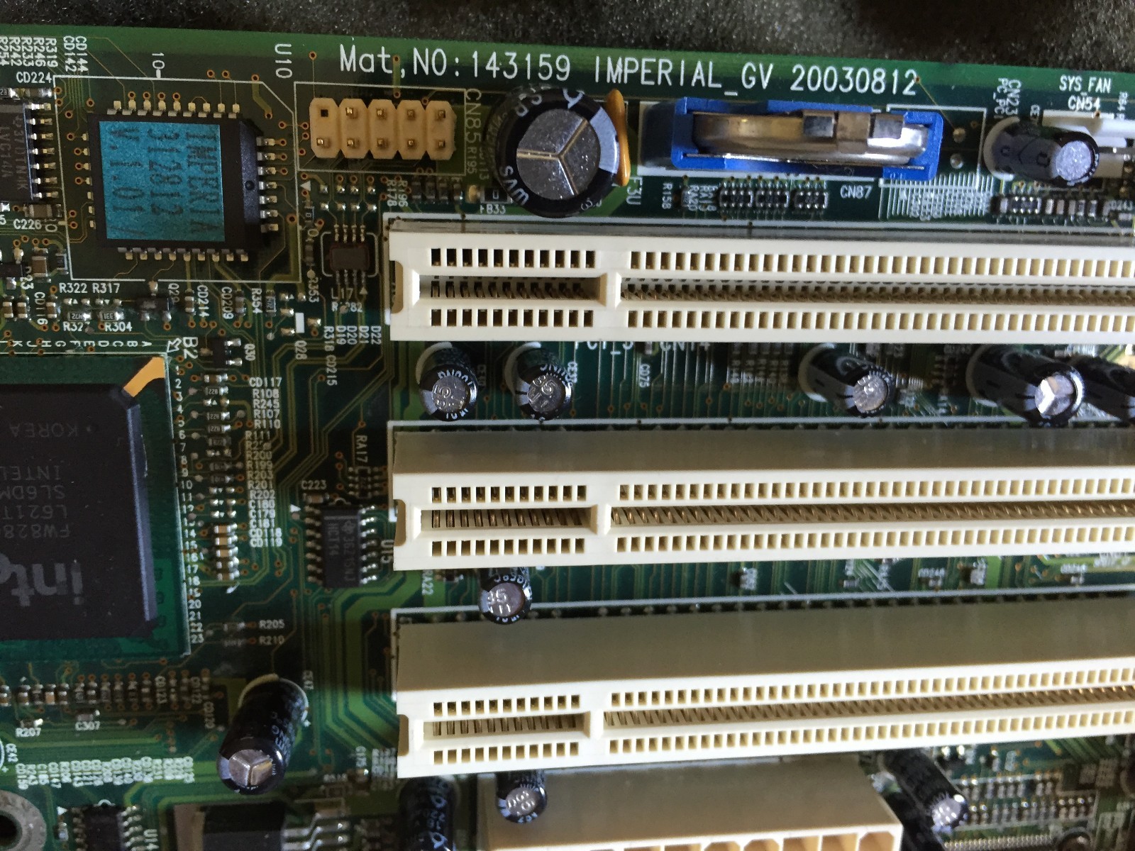 NEW EMACHINE 312812,143159,20030812 MOTHERBOARD FOR T2682 IMPERIAL-GV,EG