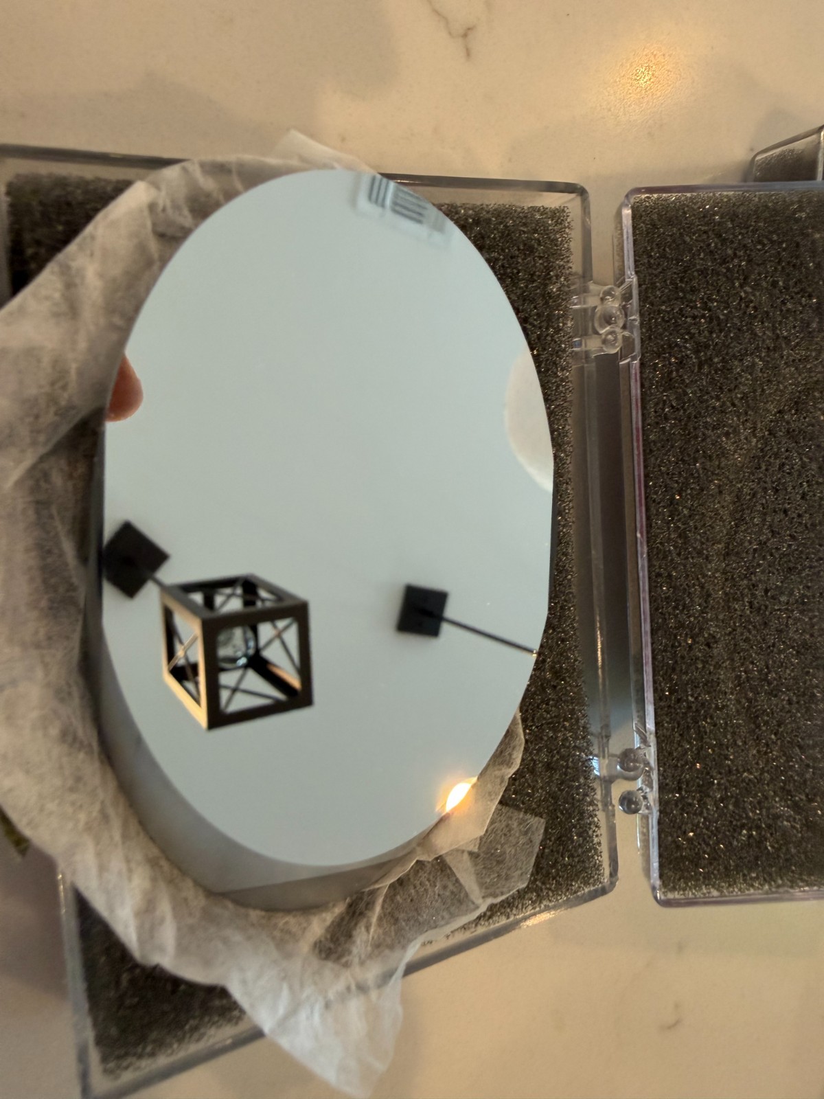Lot of two (2) THORLABS PFE20-G01 & BBE2-E02 Elliptical Mirrors