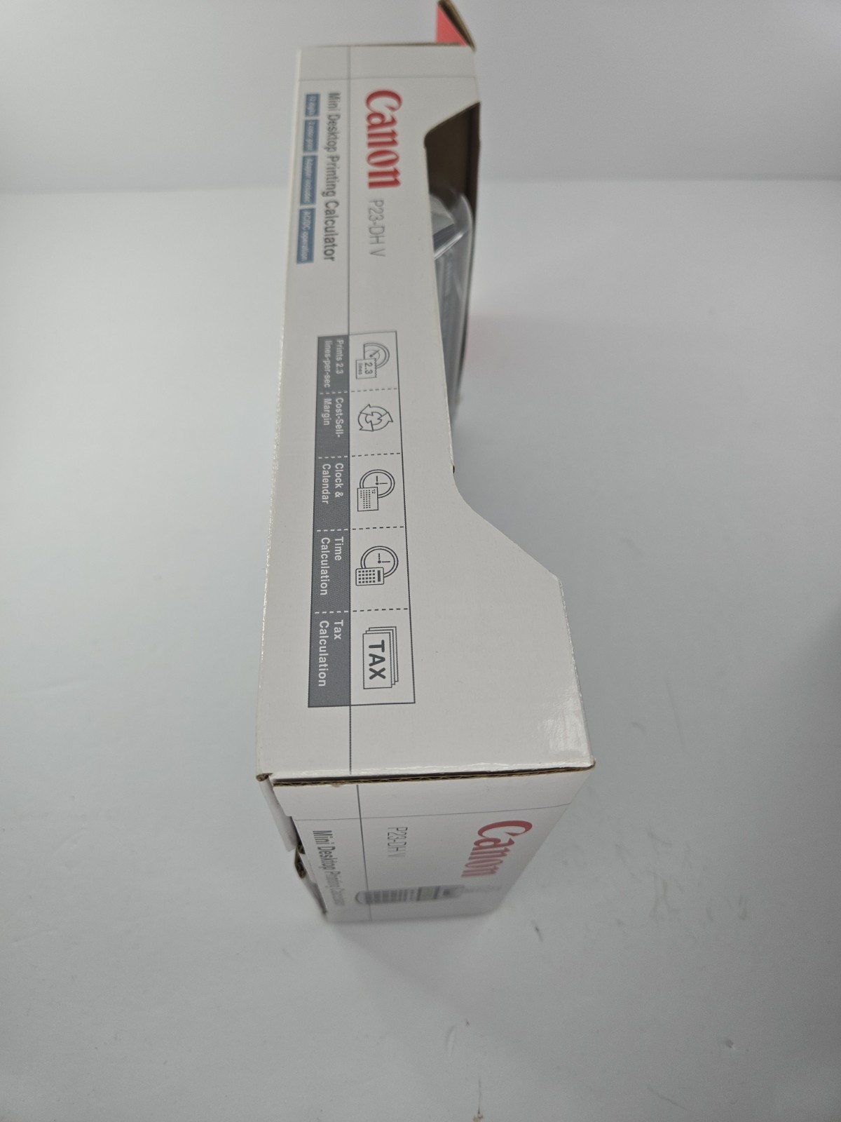 Canon P23-DHV Printing Calculator New Open Box AC Adapter Paper Roll Complete